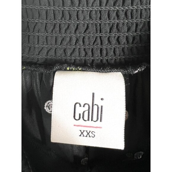 Cabi floral embroidered half button up top - Picture 5 of 10